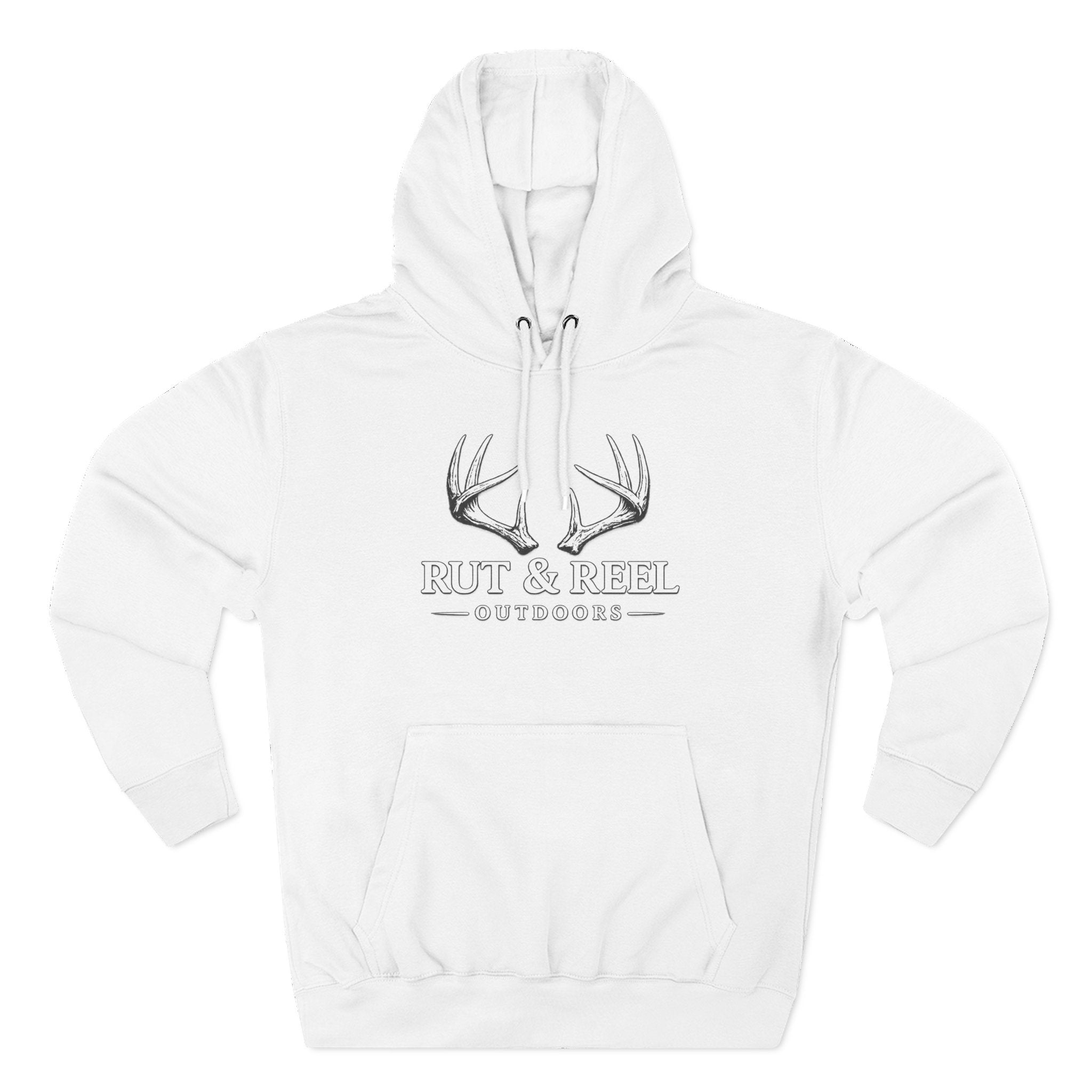 Three-Panel Fleece Hoodie
