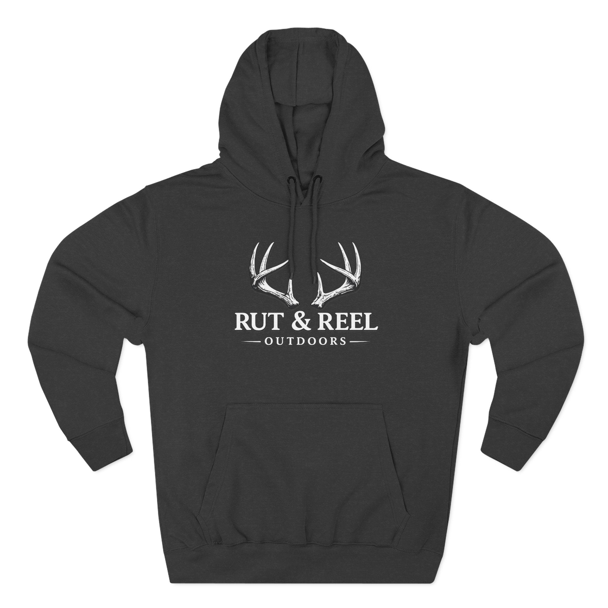 Three-Panel Fleece Hoodie