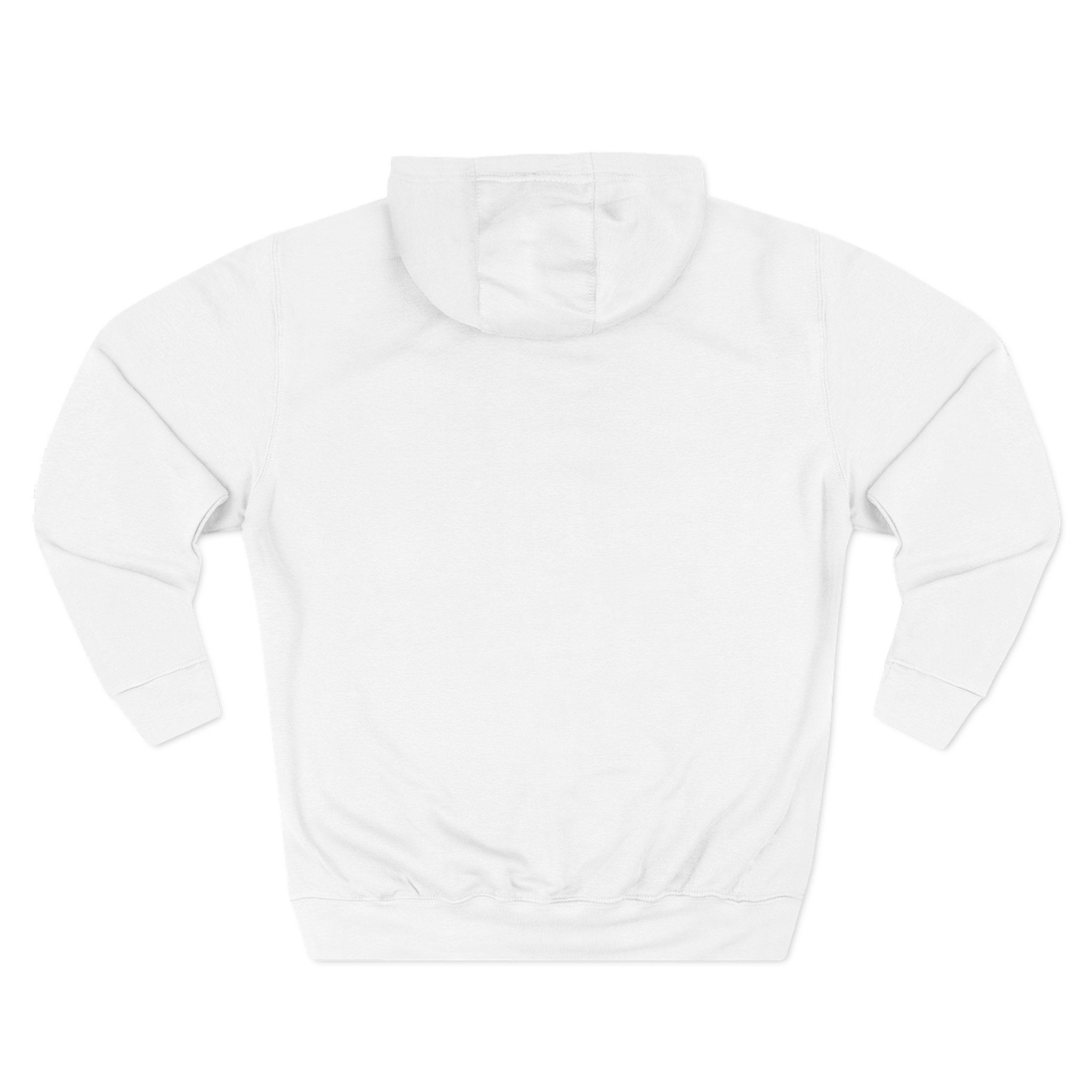 Three-Panel Fleece Hoodie
