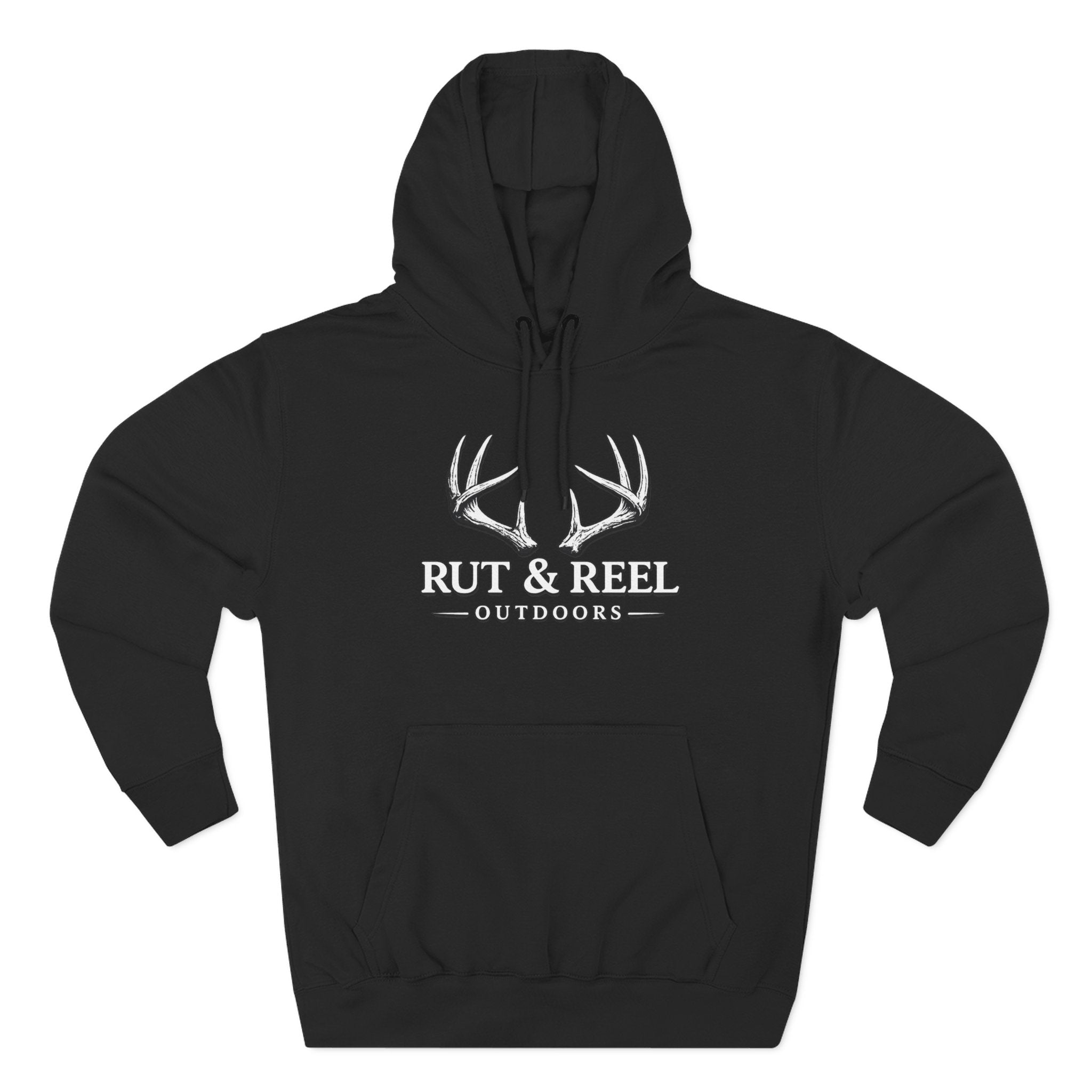 Three-Panel Fleece Hoodie