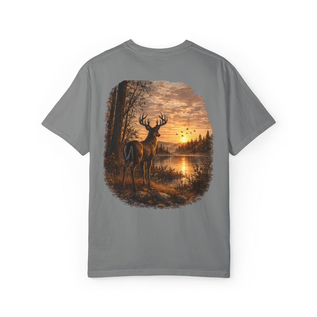 Rut & Reel Outdoors – Golden Hour Buck Tee
