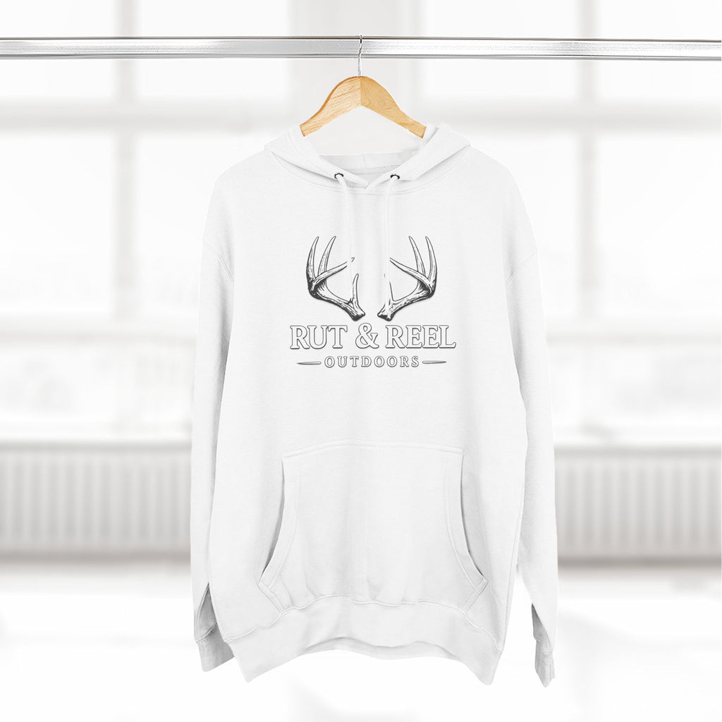 Three-Panel Fleece Hoodie