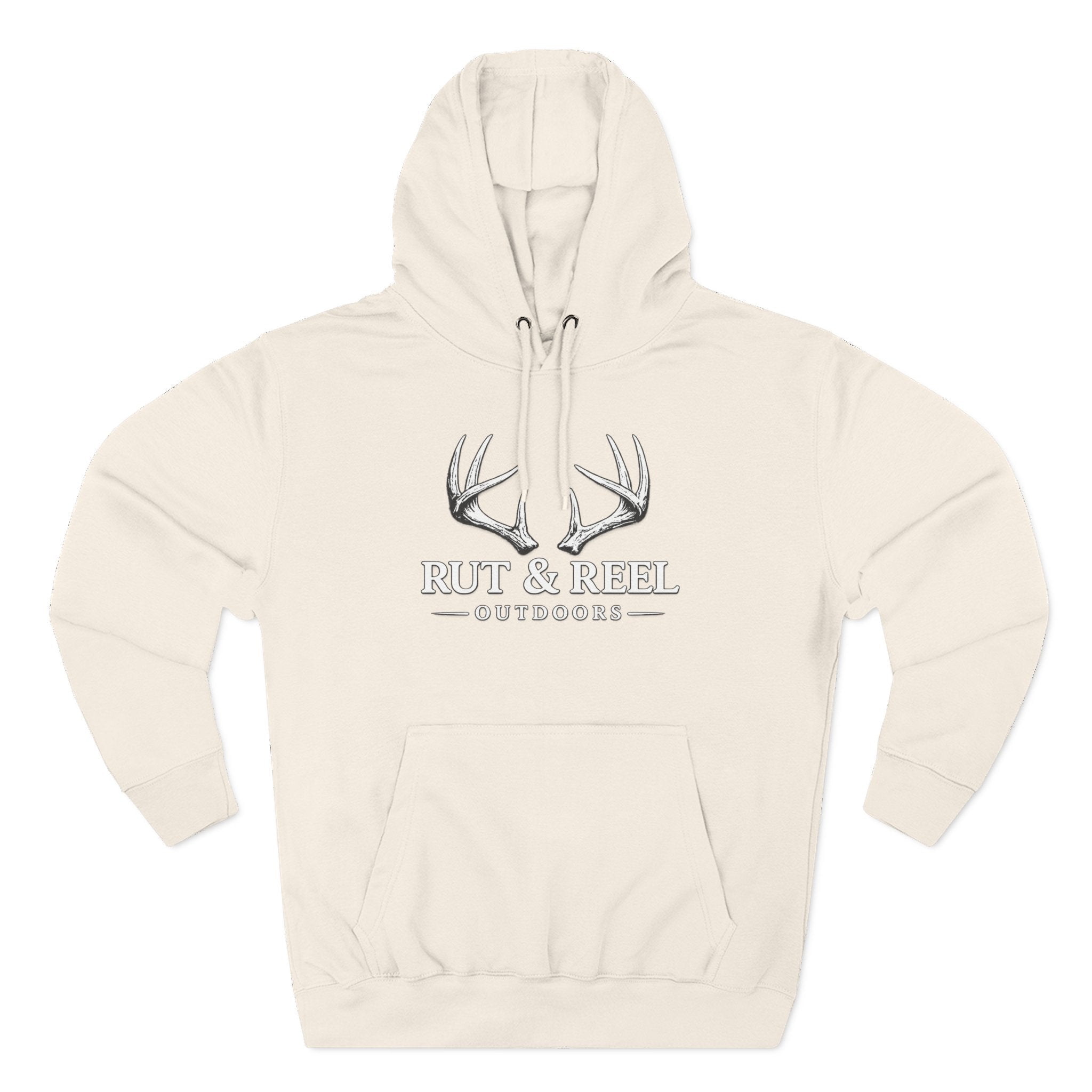 Three-Panel Fleece Hoodie